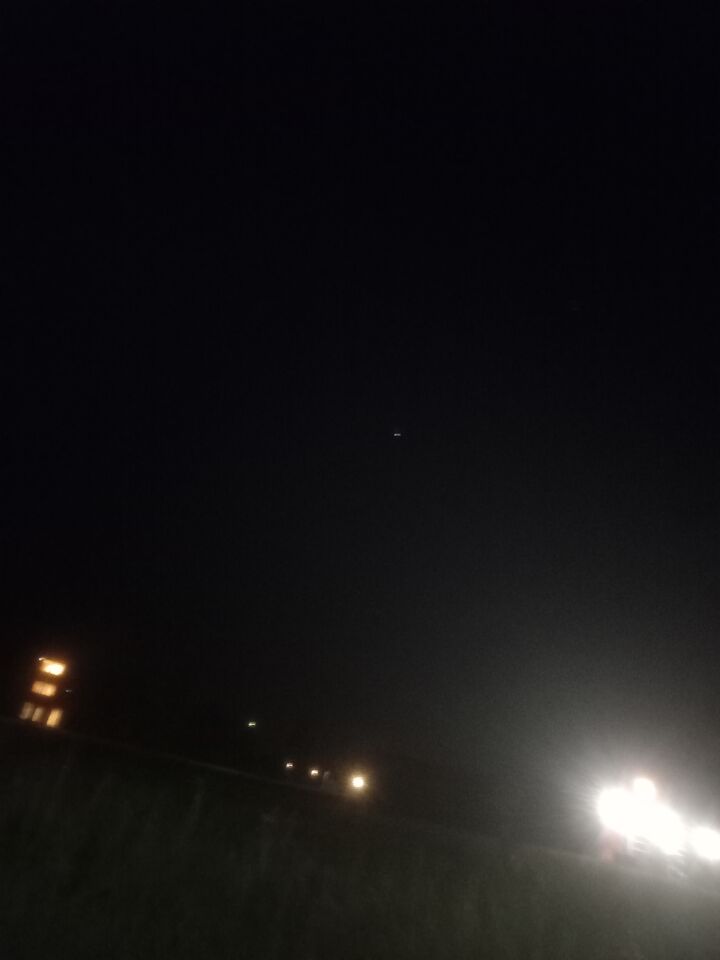 UFO boven appingedam foto