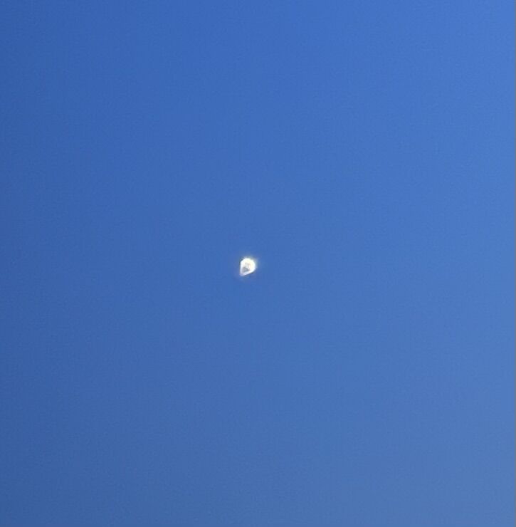 Bewegende felle kleur in de lucht foto