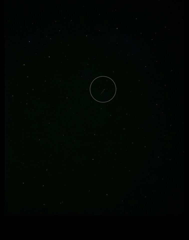 Chinees starlink ? Niet volgbaar op tracker foto