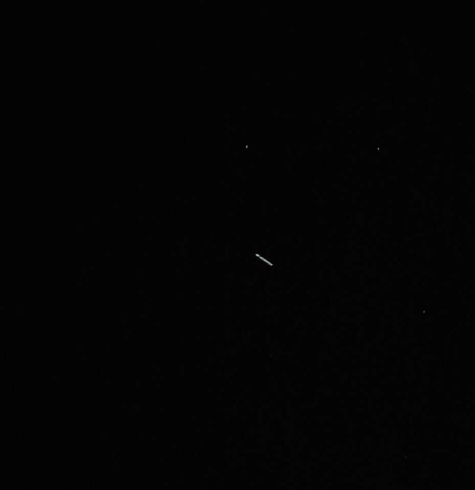 Raketachtige object foto