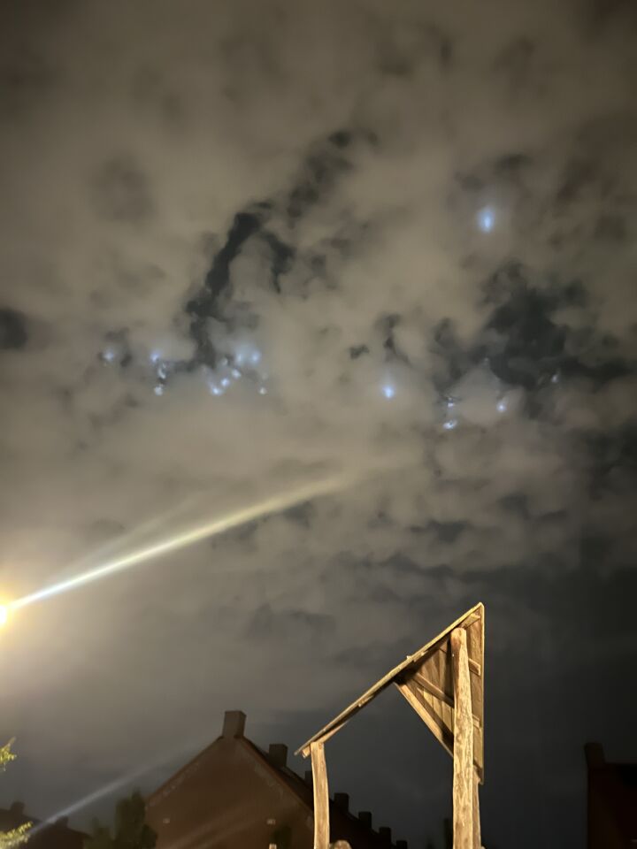 Meerdere Lichtbollen foto