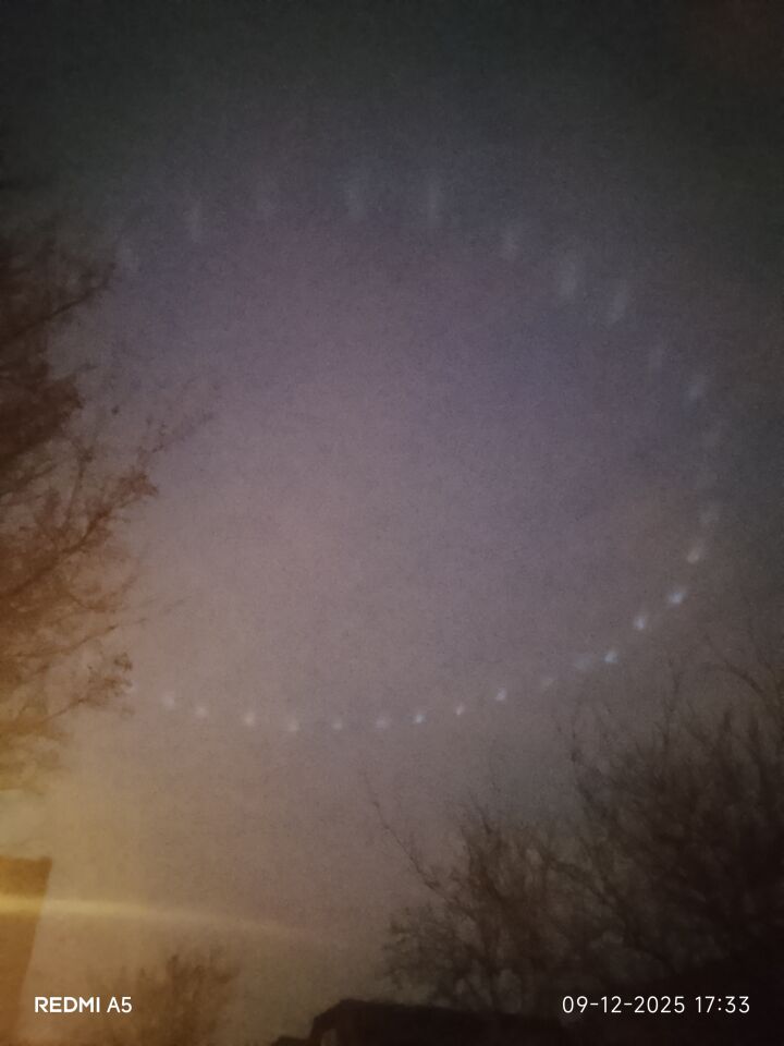 Licht in the sky foto