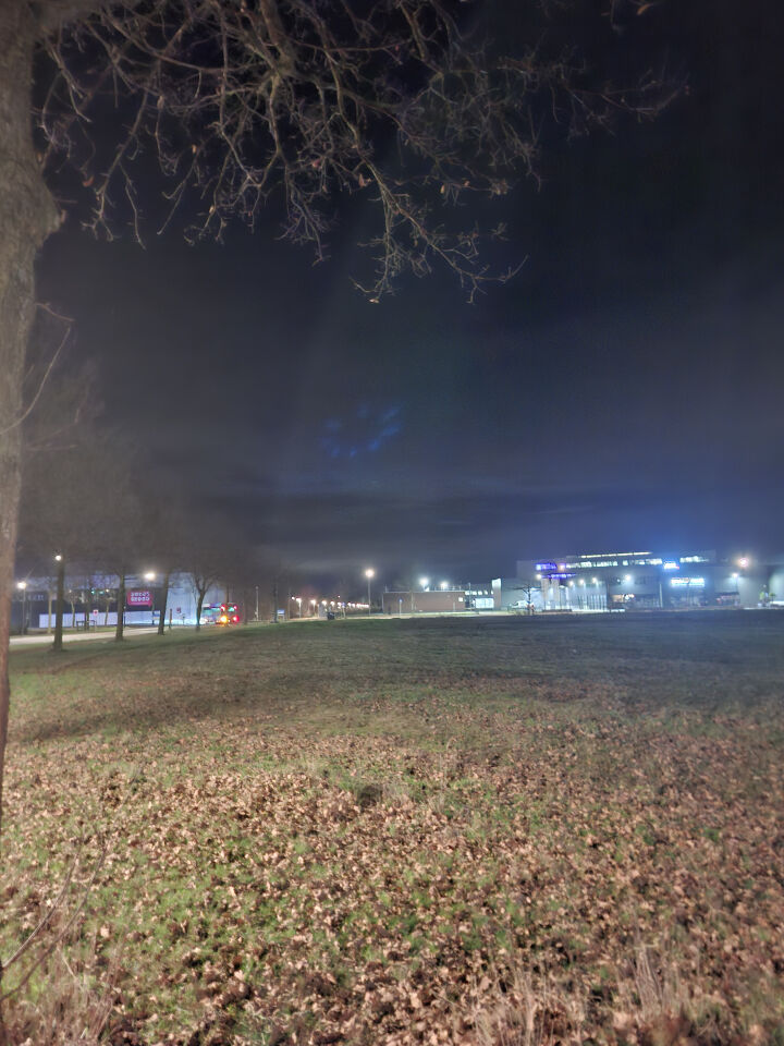 Cirkel aan ronde lichtjes foto