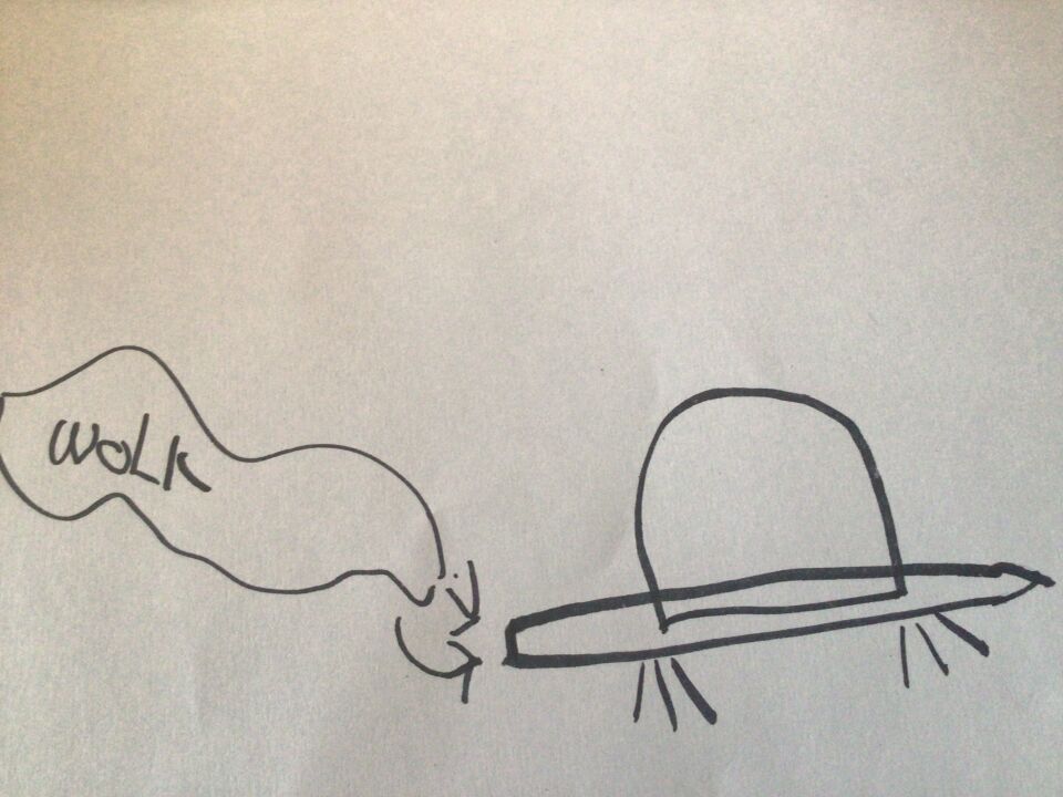 Het zoog wolken op van vliegtuig foto