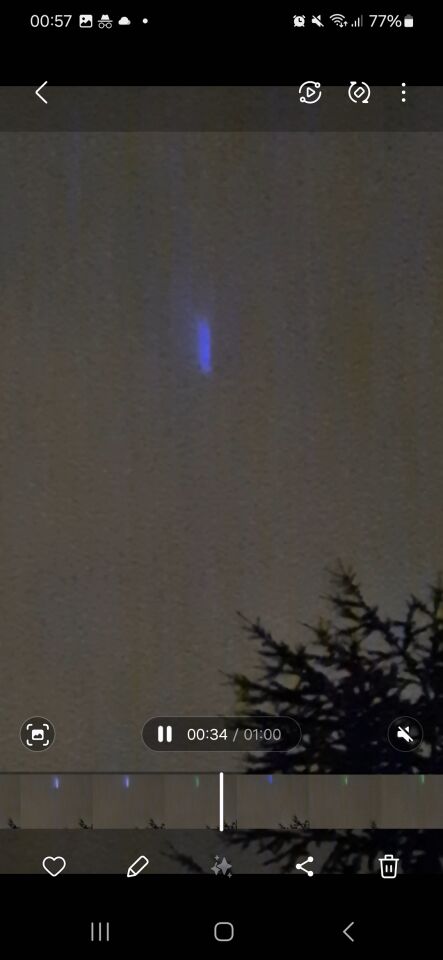 Staaf die van kleur veranderde foto