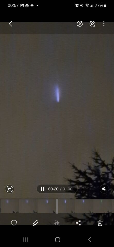 Staaf die van kleur veranderde foto