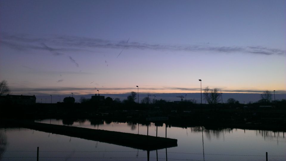 Raar Object gezien boven Schoonhoven foto