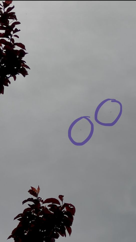 3 x silver orbs foto