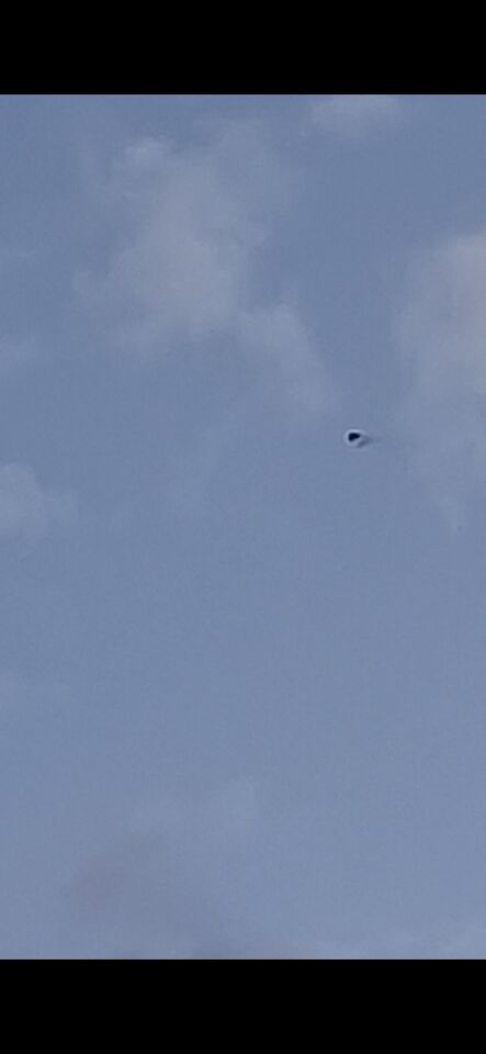 Zwart driehoekje foto