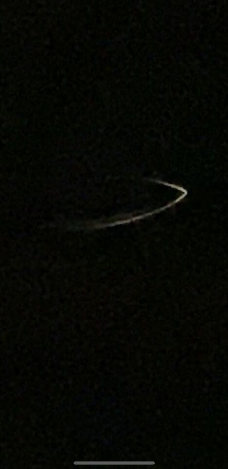 Avond luchtfoto gemaakt en later met inzoomen zie ik iets zie foto