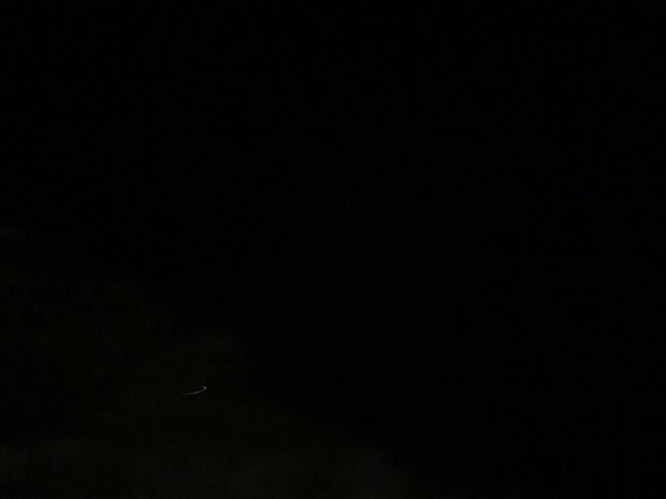 Avond luchtfoto gemaakt en later met inzoomen zie ik iets zie foto