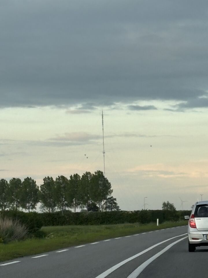 Ik zag 3 puntjes in de verte en toen dacht ik moet een foto maken foto