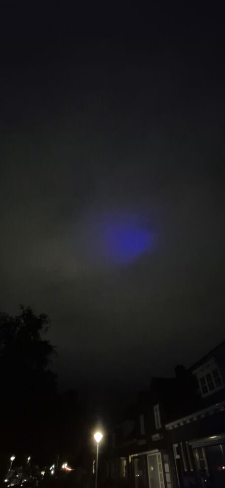 Blauw licht foto