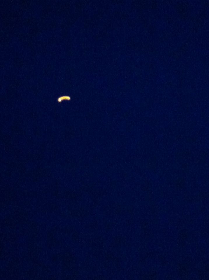 Sigaarvormige vuurbal boven IJlst (Fr.) foto