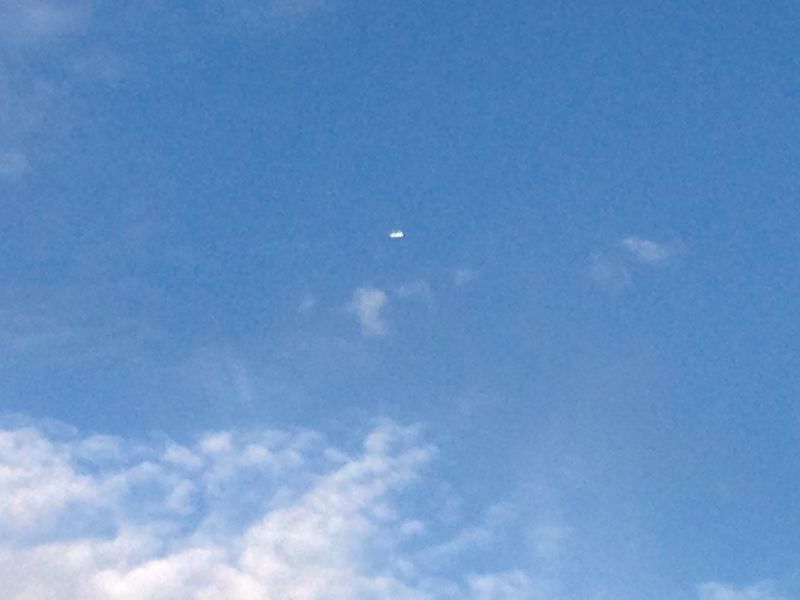UFO boven tilburg foto