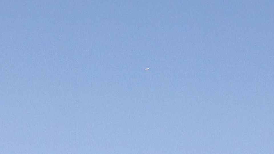 UFO boven Tilburg foto