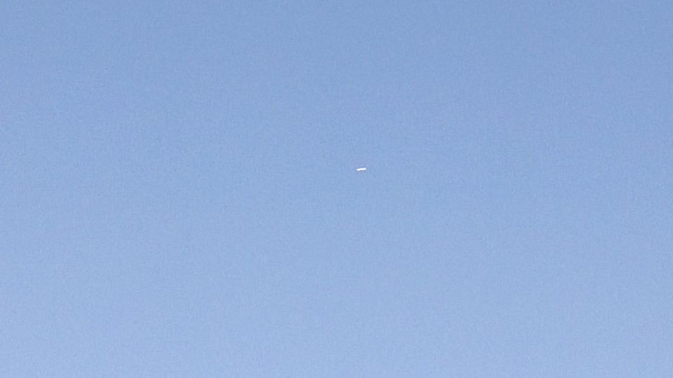 UFO boven Tilburg foto