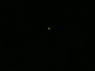 Gifgroene UFO tiel foto