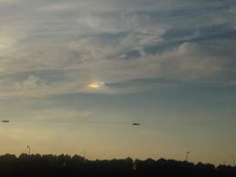 UFO gezien foto