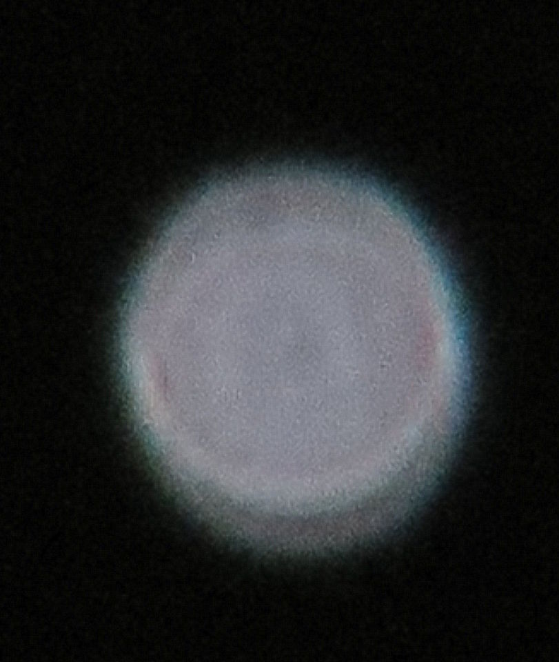 Witte bol boven 's Gravenzande foto