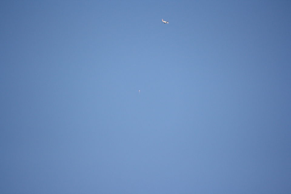 'Bloem' boven Nieuwerkerk aan den IJssel foto