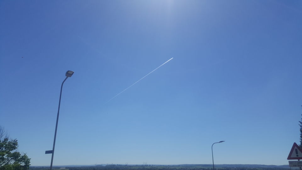 Ufo boven Simpelveld Limburg foto