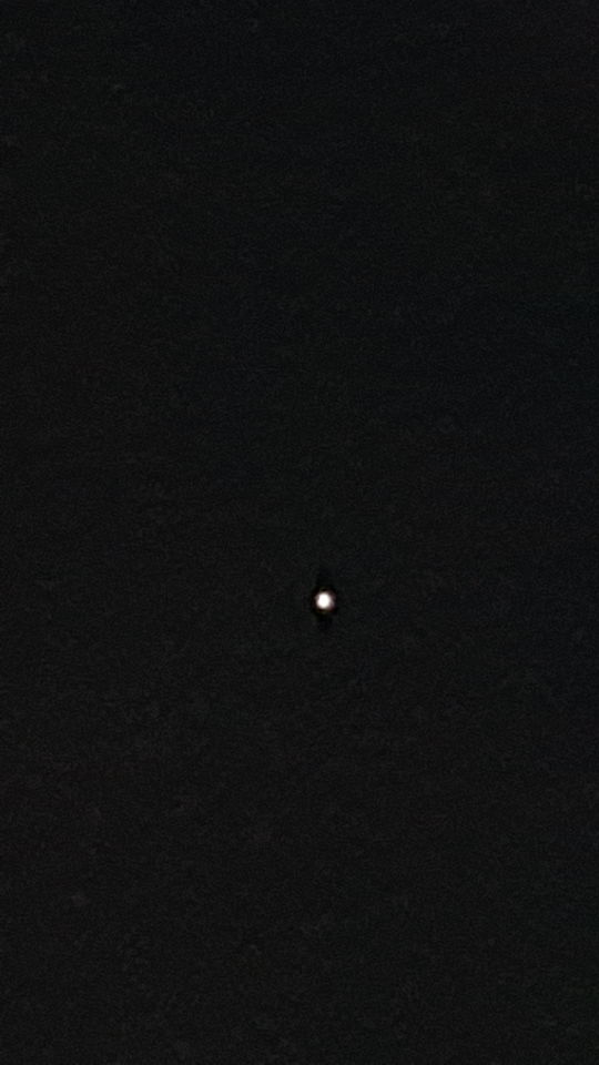 Vreemd lichtgevend object foto