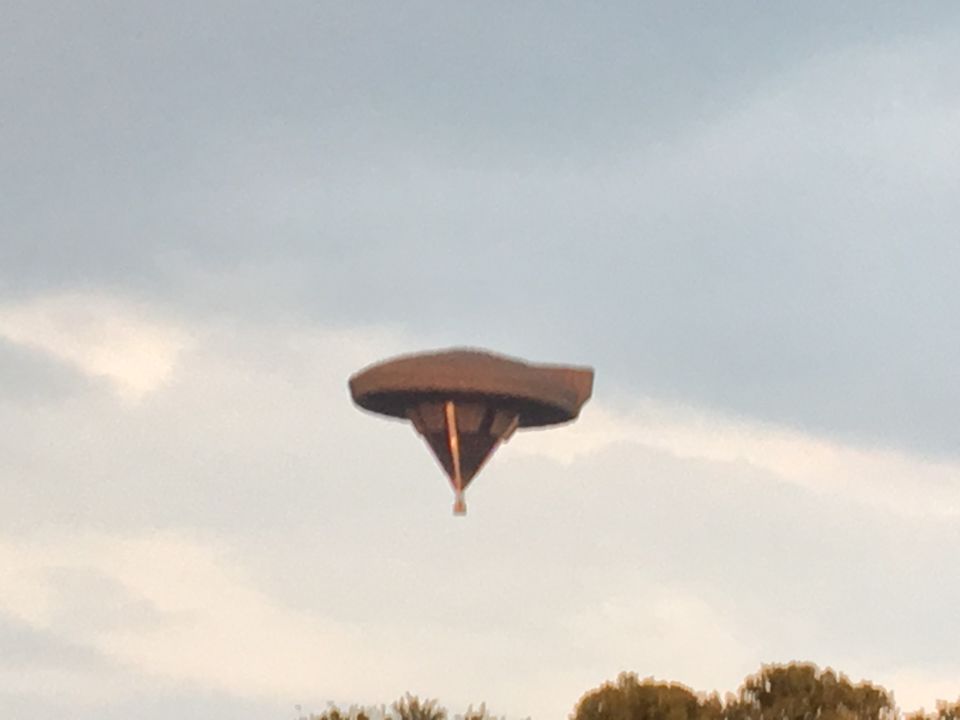 Ufo gespot boven Barneveld foto