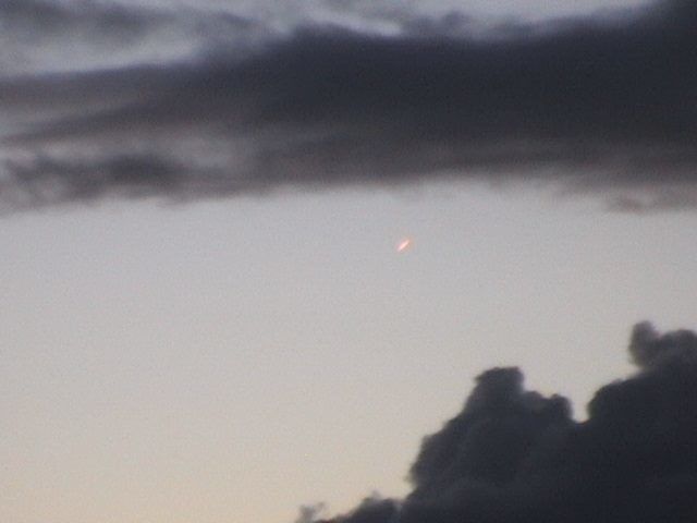 UFO boven Bussum. foto