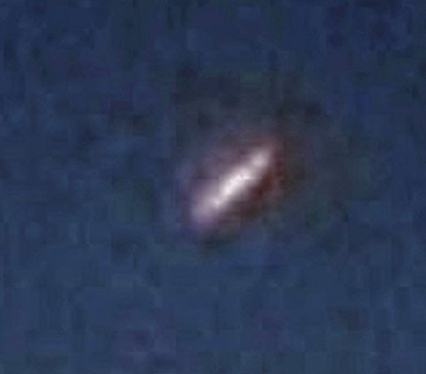 UFO boven Bussum. foto