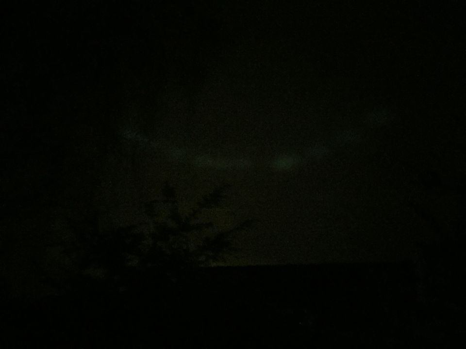 Witte lichtbollen foto