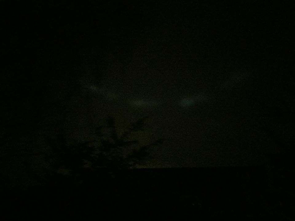 Witte lichtbollen foto