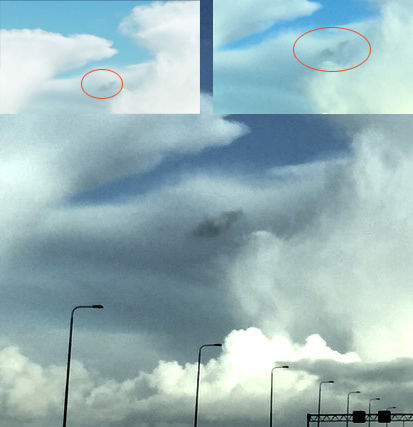 Ufo wolk .... foto