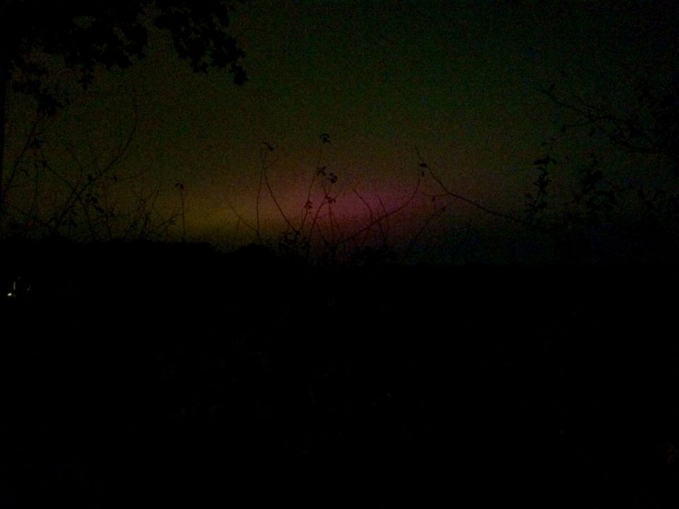 Licht aan de horizon foto