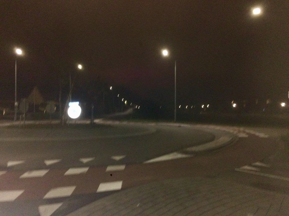 Licht aan de horizon foto