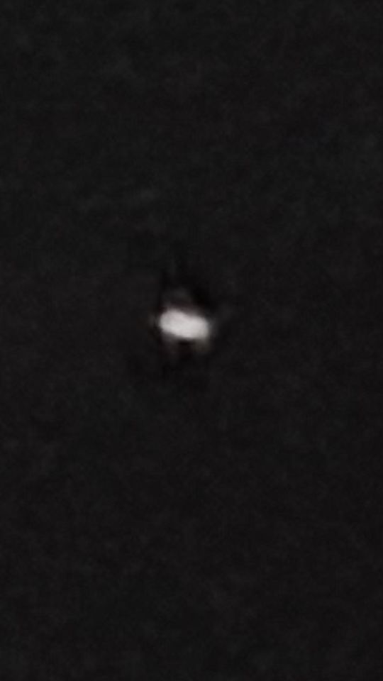Flitsende lichtbol foto