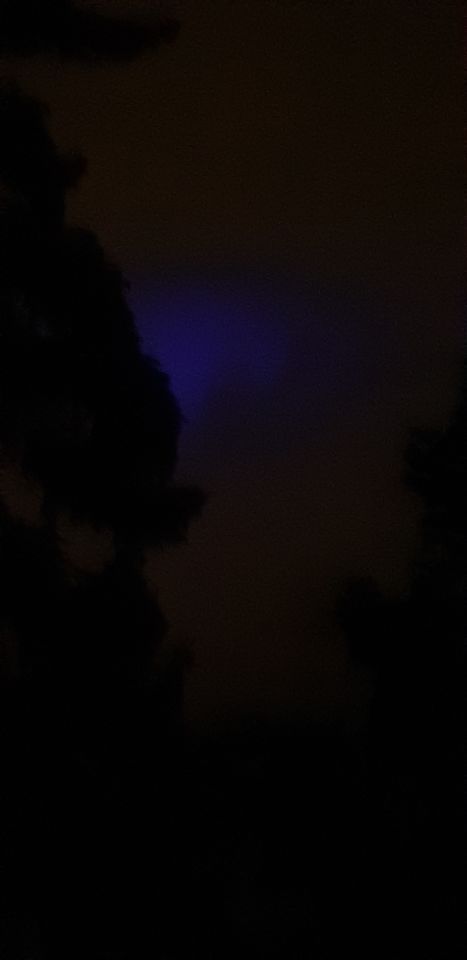 Weer opnieuw blauw licht foto