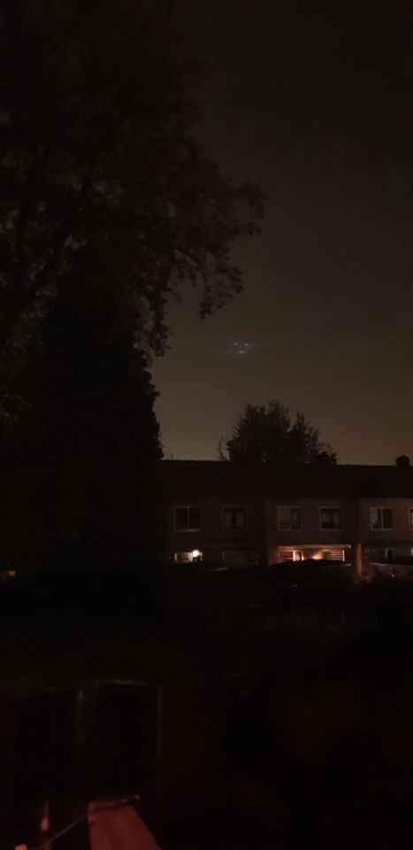 Ufo boven Soesterberg foto