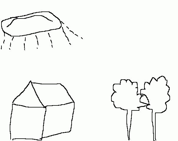 UFO schets