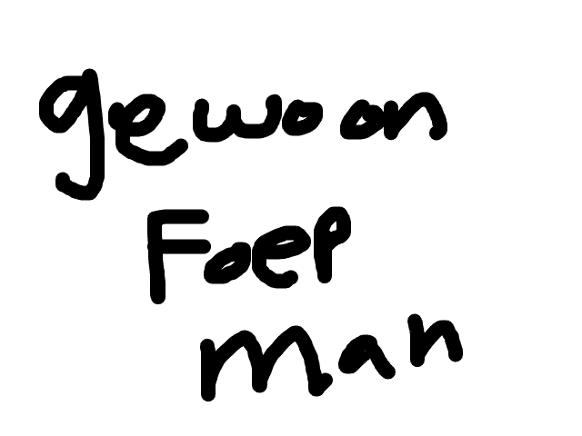 Korte maar krachtige flits schets