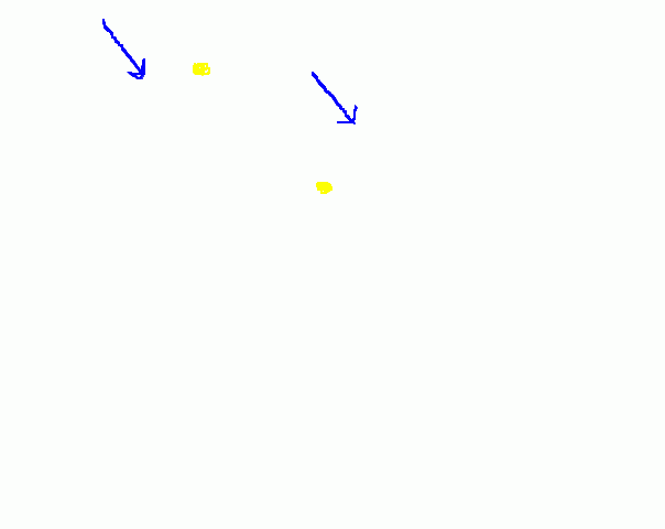 2 UFO's schets