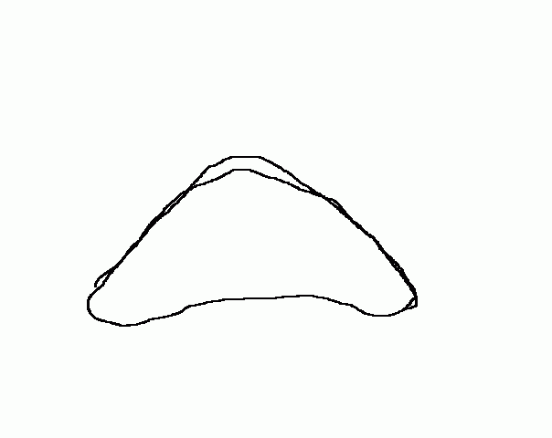 UFO boven hoevelaken schets